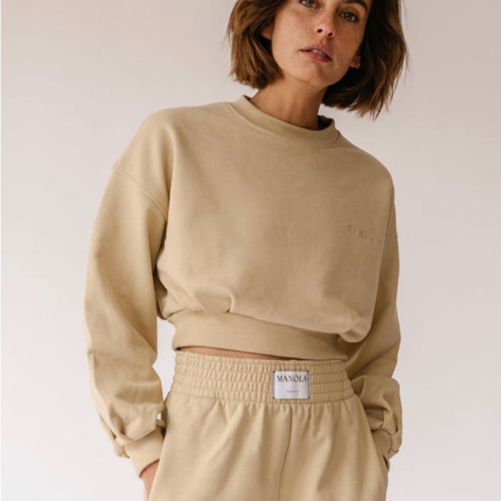 Manola cropped sweatshirt